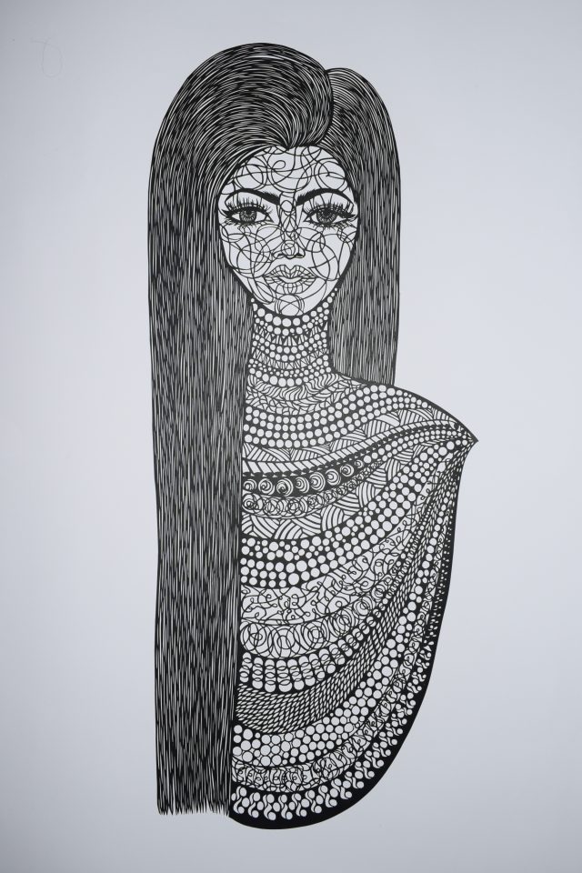 Alina Papercut Detail