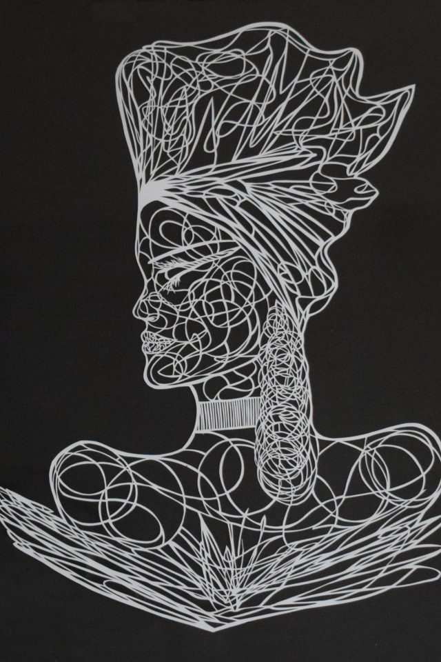 Alina Papercut Detail