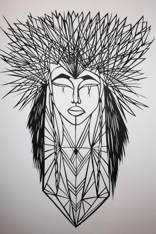 Alina Papercut Detail