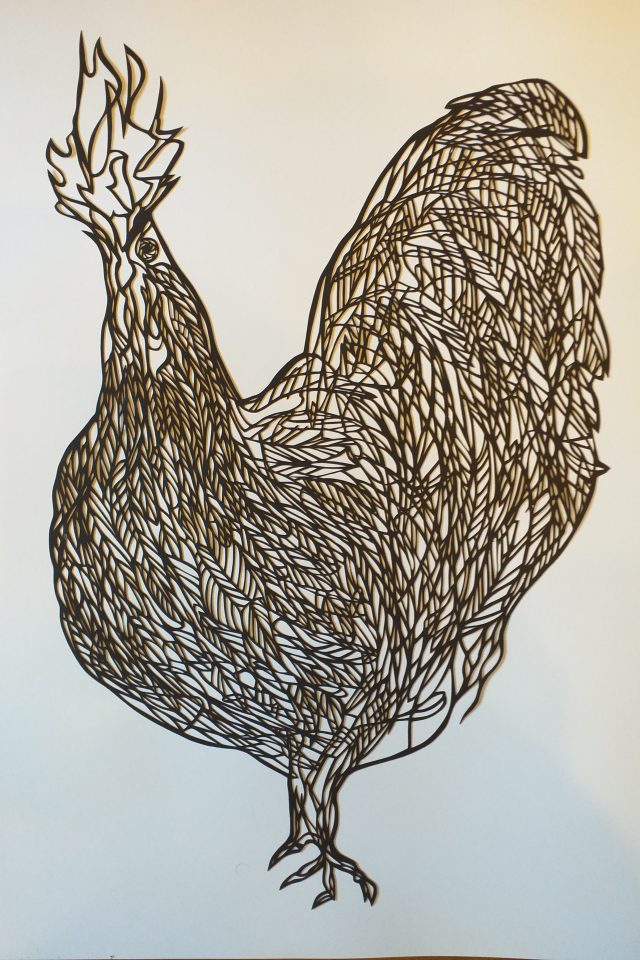 Alina Papercut Detail